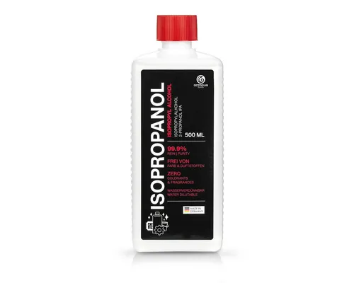 OCTOPUS Fluids 500ml Isopropanol 99,9% Isopropylalkohol 2-Propanol IPA Nachfülltinte (Set, 1x 500 ml, 500 ml)