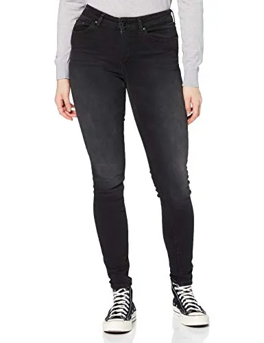 ONLY Female Skinny Jeans ONLBLUSH - Mittlere Taille & Skinny Fit - Stylische Skinny Jeans mit mittlerer Taille, ideal für den modernen Look. Bequem und elastisch dank 92% Baumwolle und 8% Stretchanteil.
