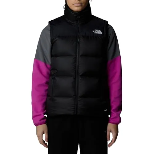 The North Face Diablo Down Vest Damenjacke - Schwarz, Größe M - Funktionsjacken mit hochwertiger Daunenfüllung, die Wärme speichert und gleichzeitig atmungsaktiv ist, ideal für kalte Tage und aktive Outdoor-Abenteuer.