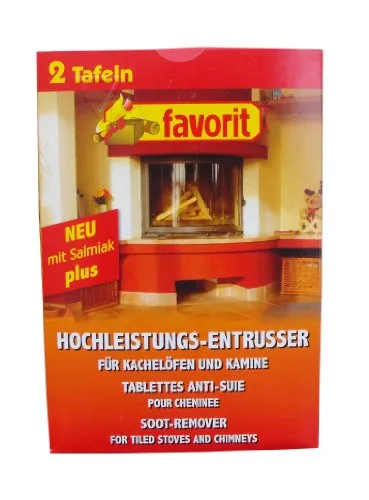 Favorit Hochleistungsentrußer (für Kamin, Kachel- und Ölofen, zur einfachen Reinigung von Öfen) 1276