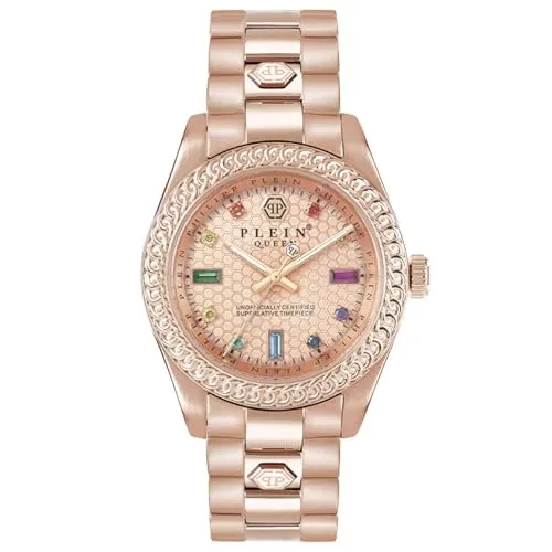Philipp Plein Damen Quarz Analog Armbanduhr Queen
