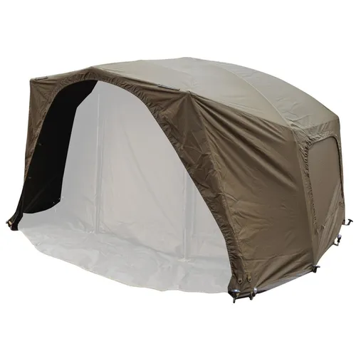 FOX Frontier II XL Deluxe Wrap Khakigrün - Geräumiges Zelt für Outdoor-Abenteuer, mit robustem Design und einfachem Aufbau für maximalen Komfort beim Campen.