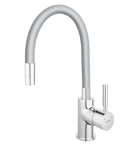 Küchenarmatur SILBER – Flexibler Wasserhahn mit 360° Schwenkfunktion