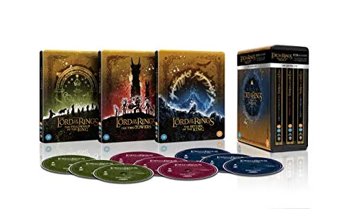 Der Herr der Ringe Trilogie 4K Steelbook UHD Blu Ray