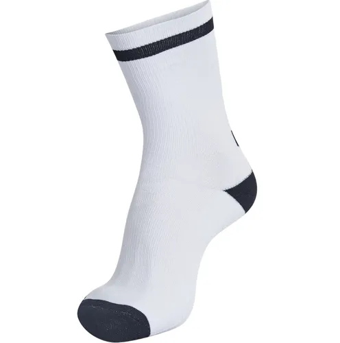 hummel Sportsocke Elite Indoor Low weiss/schwarz in schwarz von hummel