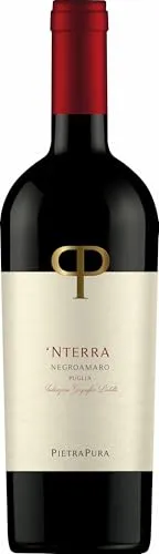 PIETRAPURA Nterra Negroamaro Puglia IGP Rotwein trocken (1 x 0.75 l)