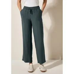 Cecil Hose in Petrol - L/L30 - Stoffhose mit elastischem Bund und lässiger Passform, ideal für den Alltag und bequem zu tragen.