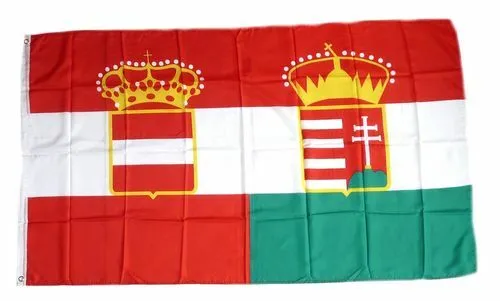 Flagge / Fahne Österreich Ungarn Handel Hissflagge 90 x 150 cm