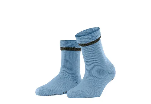 FALKE Damen Cuddle Pads W HP - Rutschhemmende Stoppersocken, Blau (Airy Blue 6707) - Stoppersocken für Damen mit atmungsaktiver Baumwolle und wärmender Wolle, rutschhemmend für sicheren Halt und ideal für kalte Tage.