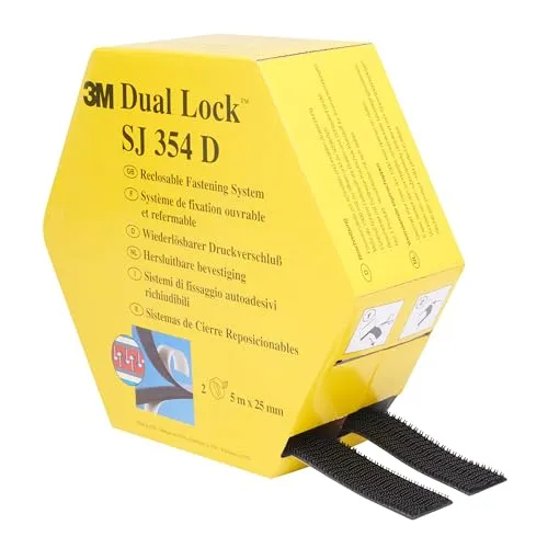 Dual Lock SJ354D Flexibler Druckverschluss 2x5m 3M von VHB