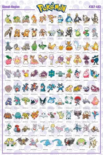 GB Eye Pokémon Poster, französische Pokémon, 91,5 x 61 cm