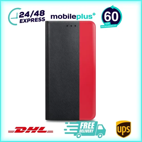 prio Schutzhülle für iPhone 12 Pro Max schwarz-rot