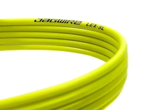 Meter JAGWIRE Schaltzug Aussenhülle LEX-SL Slick Lube Neon Gelb 2