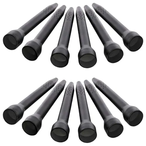 12er Set Wurzelgießer 30cm - effiziente Tropfenbewässerung für Ihre Pflanzen - Gartenbewässerung Zubehör mit gezielter Tropfenbewässerung, die Wasser spart und das Pflanzenwachstum fördert. Ideal für Bäume und Blumenbeete, aus robustem Kunststoff für Langlebigkeit.