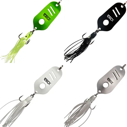 Zeck Blinker Jörg Octo Spoon - Wallerblinker, Gewicht / Farbe:45g / Grün