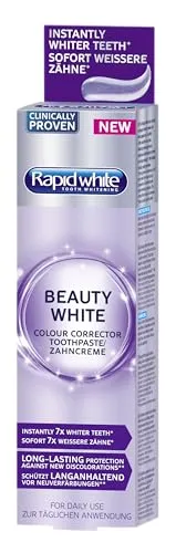 Produktbild Rapid White | Beauty White Zahncreme | Für 7x weißere Zähne | Ohne Wasserstoffperoxid | Wirksame Formel | 75 ml