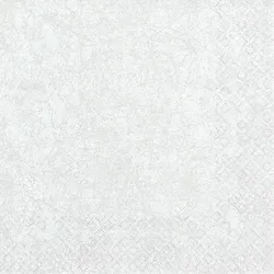 Home Fashion, Modern Colours white, Cocktail-Servietten aufgefaltetes Maß 25 cm x 25 cm, im Viertelfalz, 20 Stück pro Pack