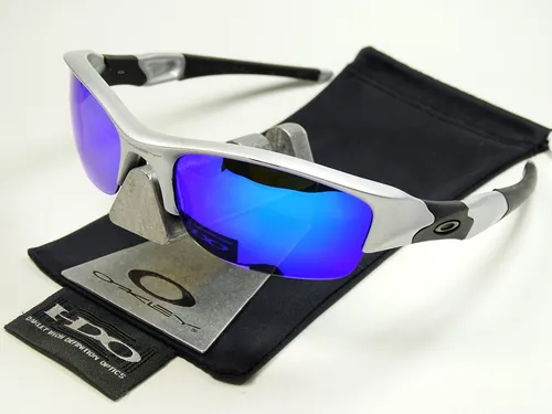Oakley Flak Jacket Silver Ice Blue Sonnenbrille Eye Racing Straight Fast Neo XX