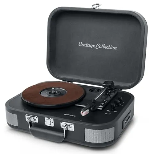 Muse MT-201 DG Plattenspieler Schwarz von MUSE