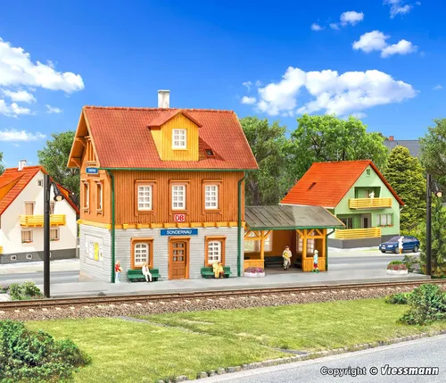 Kibri Spur N 37757 Bahnhof Sondernau
