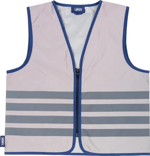 Lumino Urban Vest Fahrrad Signalweste Kids silver Gr: M