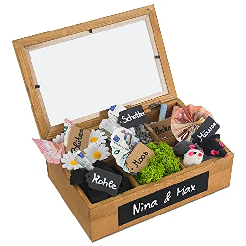 SURPRISA Geschenkbox Schotter-Schatulle von SURPRISA