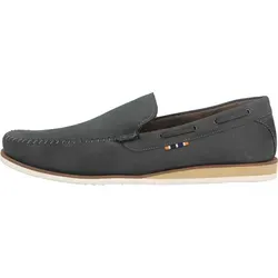 Fretz Men Messi Slipper in Übergrößen Blau 8141.6761-32 große Herrenschuhe - Blau - 46