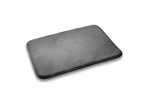 Tulup Badteppich 90 cm x 60 cm – Komfortable Badematte für Ihr Badezimmer - Entdecken Sie den stilvollen Badteppich von Tulup, der für ein angenehmes Gefühl unter den Füßen sorgt. Hergestellt aus weichem Material, bringt er Wärme und Eleganz in Ihr Badezimmer. Ideal für jeden Tag!