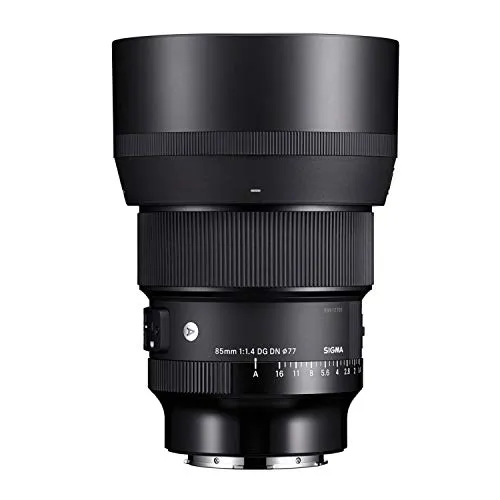 Sigma AF 85mm f/1.4 DG DN ART L-Mount - Hochwertiges Porträtobjektiv - Objektive mit f/1.4 Blende für beeindruckende Schärfe und kreative Hintergrundunschärfe, ideal für Porträt- und Hochzeitsfotografie.