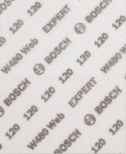 Bosch Schleifblatt Expert W480 web, G120, 10 Stück