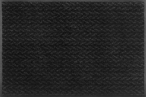 wash+dry Fußmatte Duo Charcoal 50x75cm - Hochwertige Fußmatte für innen und außen, waschbar bis 60°C, rutschfest und ideal für Allergiker. Hergestellt in Europa mit 5 Jahren Herstellergarantie.