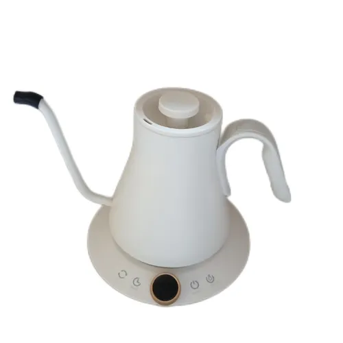 Cocinare Coffee Gooseneck Kettle (white) - Wasserkocher mit präziser Ausgusstülle für perfekten Kaffeegenuss, ideal für Kaffeeliebhaber und Teetrinker.