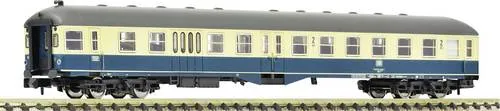 Fleischmann 6260052 Mitteleinstiegssteuerwagen t/b DB IV 1:160 (N) - Hochwertiger Personenwagen im Maßstab 1:160 für Modelleisenbahnen, ideal für Epoche IV (1965 - 1990) und perfekt für Gleichstrombetrieb.