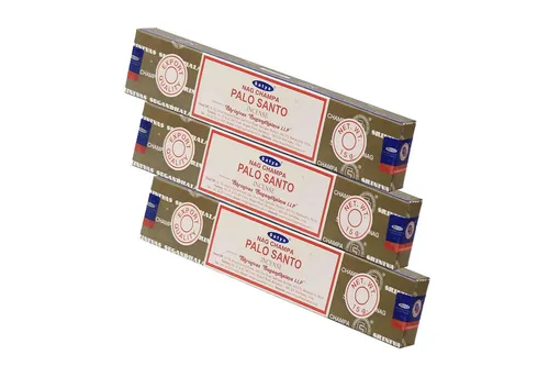 NKlaus Räucherstäbchen 3x Satya Palo Santo Räucherstäbchen 45g – Naturduft mit Reinigungswirk