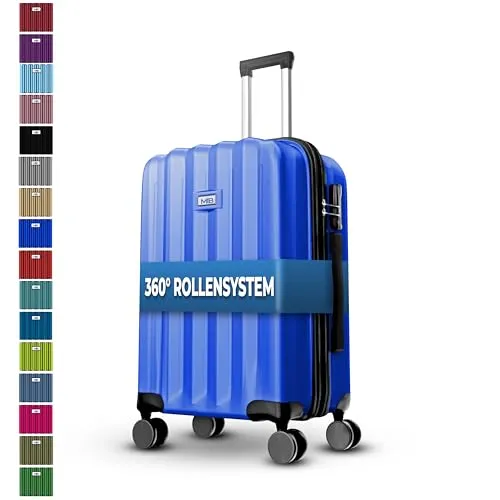 MY TRAVEL BAG Hartschalen-Koffer Trolley mit 4 Zwillingsrollen