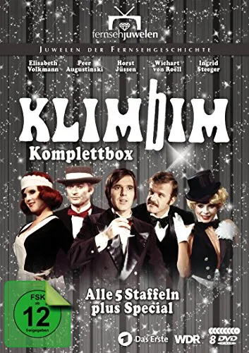 Klimbim - Komplettbox (Alle 5 Staffeln plus Special) - Fernsehjuwelen [8 DVDs] - Filme, die gesamte Kultserie auf 8 DVDs, perfekt für Nostalgiefans und Sammler.