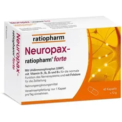 Produktbild Neuropax-ratiopharm forte für die Nervenregeneration mit B12