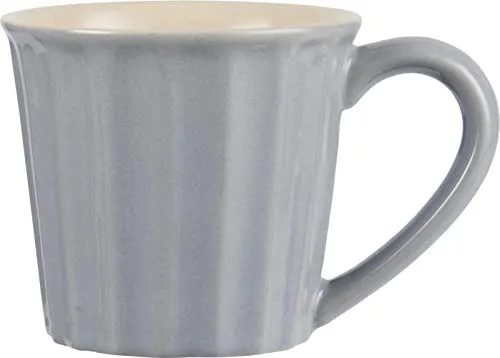 Ib Laursen Kaffeetasse Mynte - 270ml Keramik, stilvolles Design in French Grey für genussvolle Kaffeepausen