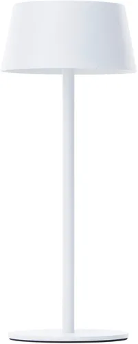 OTTO HOME Oddny Solar LED Tischleuchte, weiß, 30 cm - Elegante LED Tischleuchte für den Außenbereich. Mit Solar- und USB-Ladefunktion, dimmbar und spritzwassergeschützt (IP44) – ideal für stimmungsvolle Abende im Garten oder auf der Terrasse.
