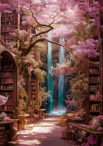 Nathan — Puzzle für Erwachsene — 1500-teiliges — Die Magie der Bücher — Erwachsene und Kinder ab 14 Jahren — Hochwertiges — perfekte Passform — Art Photo Collection — 12001148