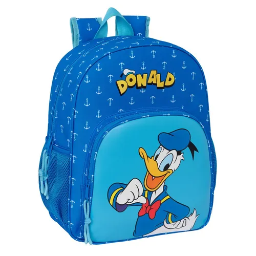 Safta Donald Kinderrucksack, Schulrucksack für Kinder - Rucksäcke, anpassbar an den Kinderwagen, ergonomisch und bequem, ideal für den täglichen Gebrauch mit viel Stauraum und robustem Material.