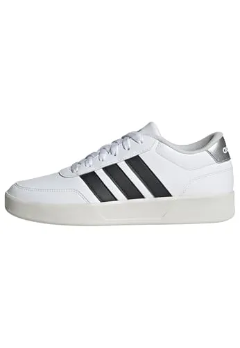 adidas Damen BREAKNET 3.0 Shoes - Stylische Sneakers in FTWR White - Damen-Sneaker mit regulärer Passform, bequemem Textilfutter und rutschfester Gummiaußensohle für optimalen Tragekomfort.