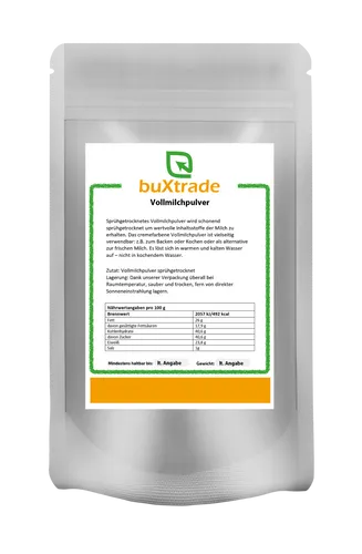 Dosen- und Trockenmilch von Buxtrade