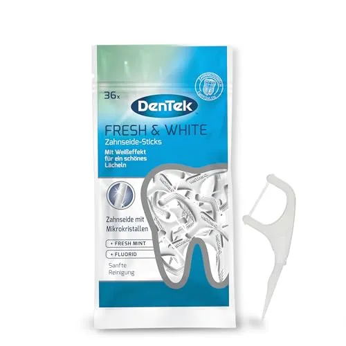 DenTek Fresh & White Zahnseide Sticks