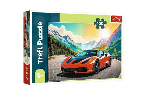 Puzzle 100 Wyścig z czasem Trefl 5900511164909