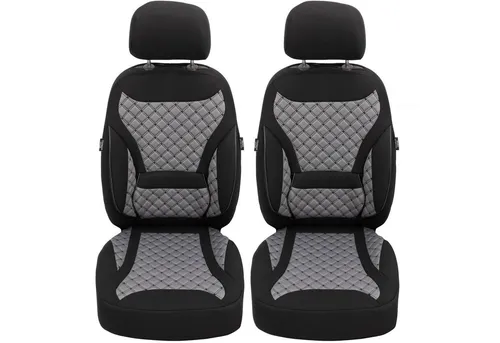 BREMER SITZBEZÜGE für Suzuki Jimny 1 (1998-2017) – 2-tlg. Schonbezüge in Schwarz/Grau - Hochwertige 2-tlg. Schonbezüge für Suzuki Jimny 1 (1998-2017). Strapazierfähiges Mikrofaser-Velours, einfache Montage mit Klettsystem, rutschfest und passend für Sitzheizung. Optimaler Schutz für Ihre Autositze!