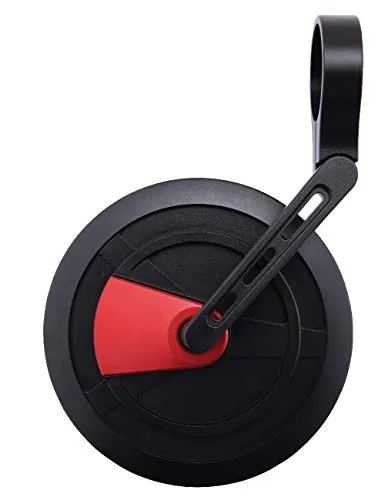 HIGHSIDER ENTERPRISE-EP1 Lenkerendenspiegel, rot - Motorradzubehör mit stylischem Design, passend für 1 Zoll und 7/8 Zoll Lenker, ideal für jeden Biker, der Wert auf Sicherheit und Optik legt.