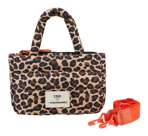 Les Visionnaires Shopper Unio Cortina S, Nylon - Elegante Damenhandtasche - Shopper aus robustem Nylon mit vielseitigen Taschen und praktischem Reißverschluss. Ideal für stilbewusste Frauen, die Funktionalität und Eleganz schätzen.