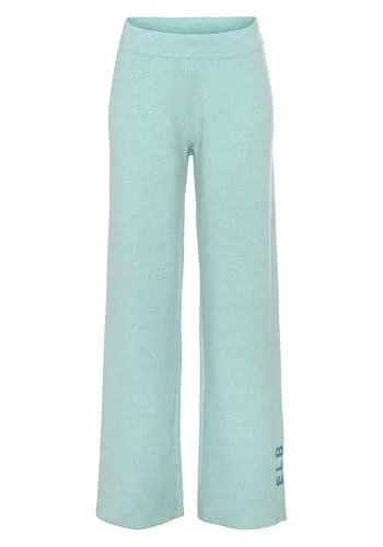 Elbsand Damen Strickhose - Damen-Hosen aus weichem, elastischem Material mit weitem Bein und elastischem Bund. Der hohe Viskose-Anteil sorgt für besonderen Tragekomfort.