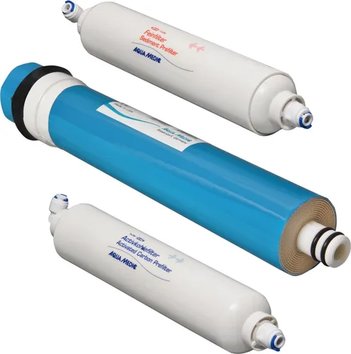 AQUA MEDIC easy line Filter Sets Filter Austausch Set Membrane für easy line 300 Umkehrosmoseanlagen - Filter Set EL + Membrane 75 (U712.075)